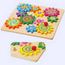 Viga Spinning Gears Art.59854 Koka puzle