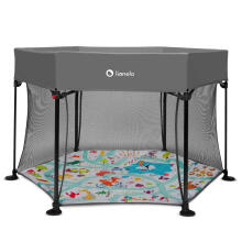 Lionelo Playpen Roel Art.150599 Grey