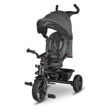 Lionelo Haari Art.150624 Grey Children's tricycle with handle and roof