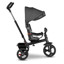 Lionelo Haari Art.150624 Grey Children's tricycle with handle and roof