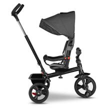 Lionelo Haari Art.150624 Grey Children's tricycle with handle and roof