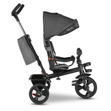 Lionelo Haari Art.150624 Grey Children's tricycle with handle and roof
