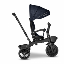Lionelo Kori Art.150625 Blue Navy Children's tricycle with handle and roof