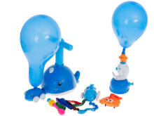 Ikonka Art.KX5920 Aerodynamic car dolphin balloon launcher