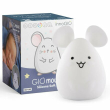 InnoGio Gio Mouse Art.GIO-100  silikona naktslampiņa