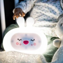 InnoGio Gio Bunny Sound Art.GIO-134  silikona naktslampiņa ar mūziku