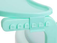 Ikonka Art.KX5845 Feeding and play table chair mint