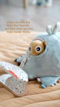 Done by Deer Hide&Seek activity toy Wally, Blue