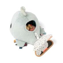 Done by Deer Hide&Seek activity toy Wally, Blue