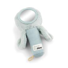 Done by Deer Sensory rattle mirror Jelly Blue