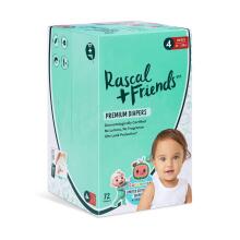 RASCAL + FRIENDS autiņš, 4 izmērs, 72 gab., 10-15 kg, 93618