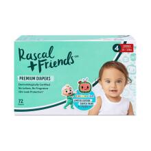 RASCAL + FRIENDS autiņš, 4 izmērs, 72 gab., 10-15 kg, 93618