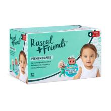 RASCAL + FRIENDS autiņš, 4 izmērs, 72 gab., 10-15 kg, 93618