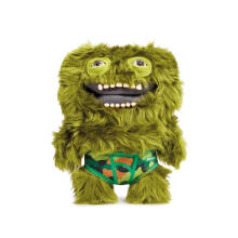 Fuggler Budgie Edition (Count Underoo McGoo) – Funny Ugly Monster Plush Toy with Human-Like Teeth