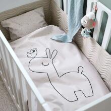 Done by Deer Bedlinen junior 100X140 cm, Lalee Sand