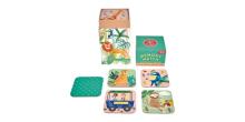 Floss&Rock Zuja Art.44P6445 Memory Match Game, Jungle