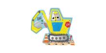 Floss&Rock Zuja Art.44P6422 Puzzle Construction 12 pcs.