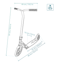 Meteor® Scooter MEX A.4 Art.22610