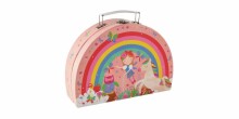 Floss&Rock Zuja Art.40P3571 Tin Tea Set 10 Piece - Rainbow Fairy