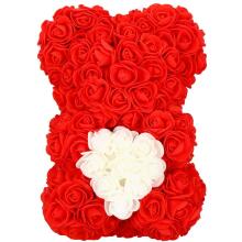 Decorative teddy bear with a heart