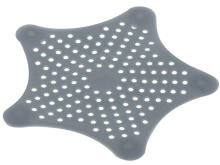 Ikonka Art.KX9952_1 Sink silicone strainer grey
