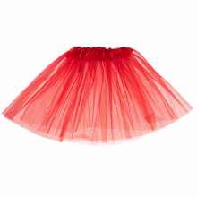 Ikonka Art.KX5072 Tulle tutu skirt costume red
