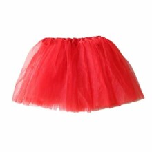 Ikonka Art.KX5072 Tulle tutu skirt costume red