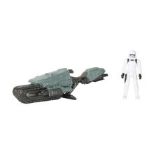 STAR WARS Micro Galaxy Blind vehicle with figure W3