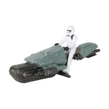 STAR WARS Micro Galaxy Blind vehicle with figure W3