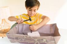 4M craft kit Dig a Mosasaurus skeleton