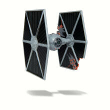 STAR WARS Micro Galaxy Small vehicle with figure W3