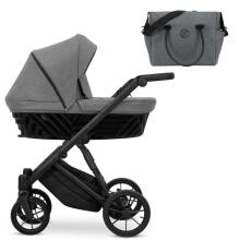 Kunert Ivento Art.IVE-09 Deep Graphite Baby stroller with carrycot