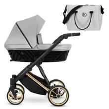 Kunert Ivento Premium Art.IVE-06 Dove Grey Baby stroller 2in1