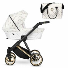 Kunert Ivento Premium Art.IVE-01 White Style Baby stroller with carrycot