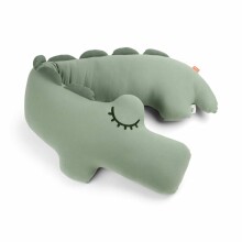 Done by Deer Comfy Croco Sand Универсальная подкова-подушка для беременных/мам/кормления