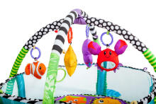 Ikonka Art.KX5851 Educational mat 3in1 Turtle Playpen Large 0+ 30 balls