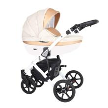 Kunert Mila White Art.MI-3 Gold Universal stroller 2 in 1