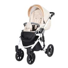 Kunert Mila White Art.MI-3 Gold Universal stroller 2 in 1