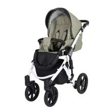 Kunert Mila White Art.MI-16 Khaki Universal stroller 2 in 1