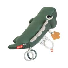 Done by Deer activity pillow Tummy, Croco Green