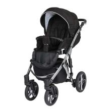 Kunert Mila Premium Class Graphite Chrome  Art.MI-04 Black Universal stroller 2 in 1