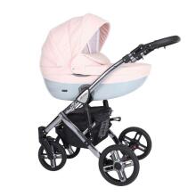 Kunert Mila Premium Class Graphite Chrome  Art.MI-05 Pink Universal stroller 2 in 1