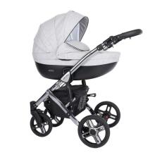 Kunert Mila Premium Class Graphite Chrome  Art.MI-06 Grey Universal stroller 2 in 1