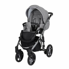 Kunert Mila Premium Class Graphite Chrome  Art.MI-08 Dark Grey Universal stroller 2 in 1