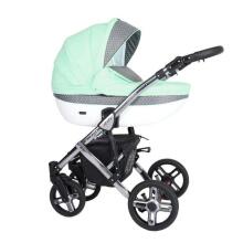 Kunert Mila Premium Class Graphite Chrome  Art.MI-14 Mint Universal stroller 2 in 1
