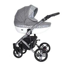 Kunert Mila Premium Class Graphite Chrome  Art.MI-15 Grey Universal stroller 2 in 1