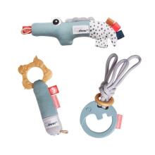 Done by Deer Tiny activity toys, gift set, Multicolor