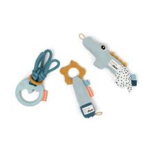 Done by Deer tiny activity toys gift set Deer friends, Blue