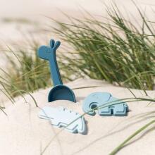 Done by Deer Sand play set 3 pcs Deer friends Blue
