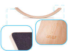 Ikonka Art.KX5186 LULILO Balancing board AJLO with felt